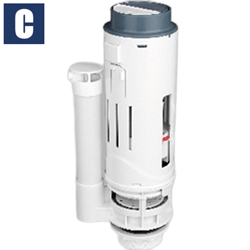 CBK兩段式落水器(不含按鈕) CBK-WDIB4920DHH