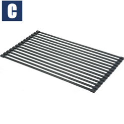 CBK不鏽鋼滴水捲簾(霧黑) CBK3508