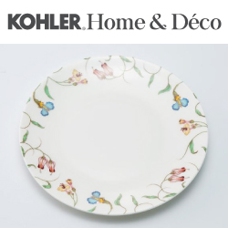 KOHLER English Trellis 英珀麗系列27公分骨瓷餐盤(4件組) CG-51203-NA