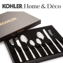 KOHLER 八件式不鏽鋼餐具(現代系列) CG-52001-NA