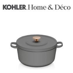 KOHLER 20cm鑄鐵鍋(霧灰) CG-52301-DGR