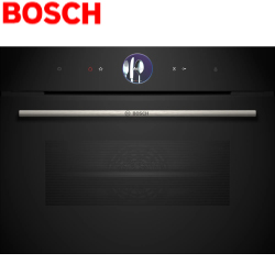BOSCH 8系列嵌入式蒸烤爐(深遂黑) CSG7561B1【全省免運費宅配到府】