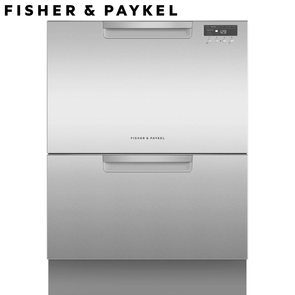 FISHER & PAYKEL 雙層不鏽鋼抽屜式洗碗機 DD60DCHX9【全省免運費宅配到府+贈送好禮洗碗劑組合】
