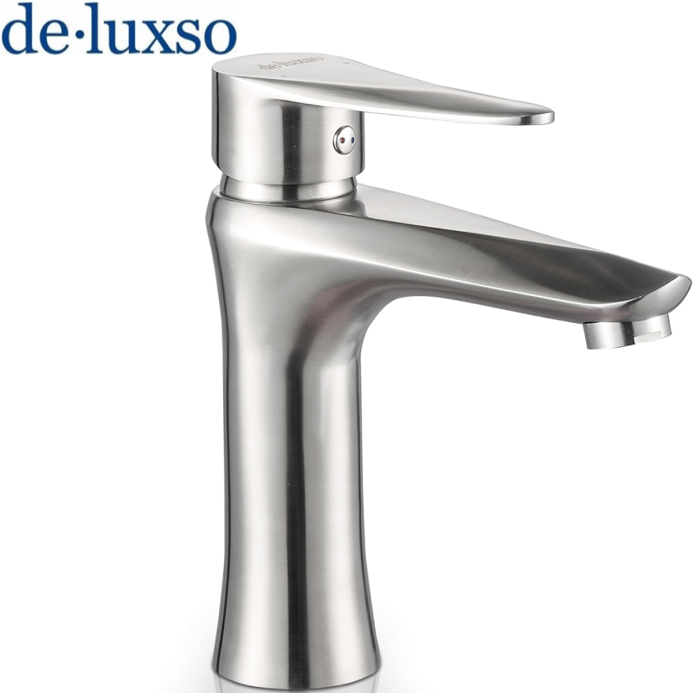 de.luxso不鏽鋼面盆龍頭 DF-1420ST