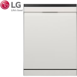LG QuadWash™ Steam 獨立式洗碗機(雪霧白) DFB335HE【免運費宅配到府+贈送標準安裝】