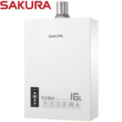 櫻花牌(SAKURA)數位恆溫強排熱水器(16L) DH1605A 【送免費標準安裝】