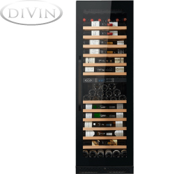 DIVIN三色LED雙溫酒櫃 / 114瓶 DV-636DK