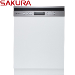 櫻花牌(SAKURA)半嵌式洗碗機 E7683