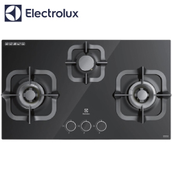 瑞典Electrolux伊萊克斯玻璃三口瓦斯爐 EGT9239CK 【全省免運費宅配到府】