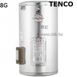 電光牌(TENCO)8加侖電能熱水器 ES-904B008