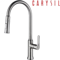 CARYSIL 德國珂瑞伸縮不鏽鋼廚房龍頭 F34-0001