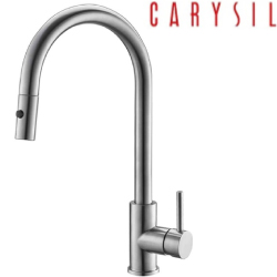 CARYSIL 德國珂瑞伸縮不鏽鋼廚房龍頭 F38-0001