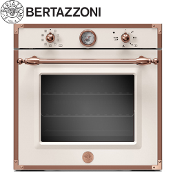 BERTAZZONI 傳承系列嵌入式電烤箱(象牙白 - 玫瑰金框) F609HEREKTAC【全省免運費宅配到府】