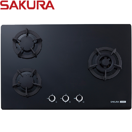 櫻花牌(SAKURA)玻璃檯面式易清爐 G2633GB_G2633GW【送免費標準安裝】