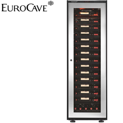 EuroCave 嵌入式酒櫃(不鏽鋼框玻璃門) / 89瓶 Inspiration-L-ST【全省免運費宅配到府】