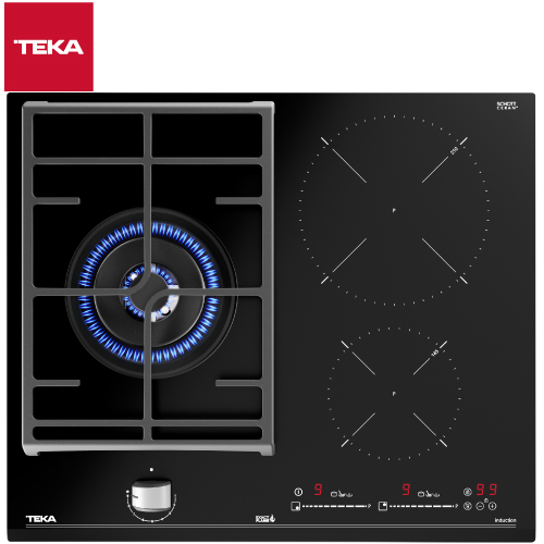 <已停售>TEKA多功能感應瓦斯爐 JZC-63312-ABB【全省免運費宅配到府】