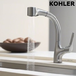 KOHLER Elate 伸縮廚房龍頭 K-13963T-C4-CP