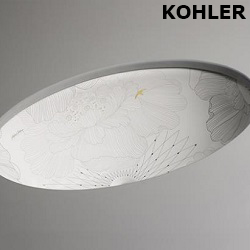 ★ 設計趨勢優惠 ★ KOHLER Empress Bouquet 藝術盆(60.6cm) K-14273T-SMC-0