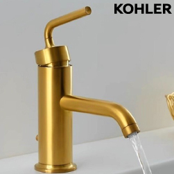 KOHLER Purist 臉盆龍頭(摩登金) K-14402T-4A-2MB