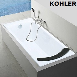 KOHLER Ove 壓克力浴缸附浴枕(170cm) K-1707T-58-0