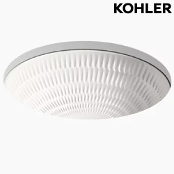 KOHLER Derring 波紋下嵌圓臉盆(44.2cm) K-17889-RL-K8