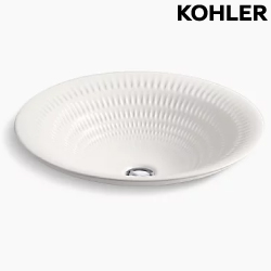 KOHLER Derring 波紋上嵌圓臉盆(44.9cm) K-17890-RL-K8
