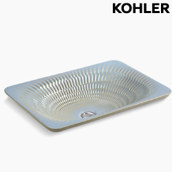 KOHLER Derring 波紋半嵌長方形盆(53.6cm) K-17916-RL-RB3