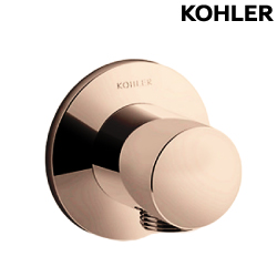 KOHLER Components 附牆圓型蛇管接頭(玫瑰金) K-20263T-RGD