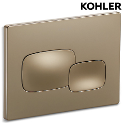 KOHLER Pebble 隱藏式水箱按鈕面板(法蘭金) K-20341T-PNE-AF