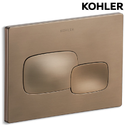 KOHLER Pebble 隱藏式水箱按鈕面板(霧銅) K-20341T-PNE-BV