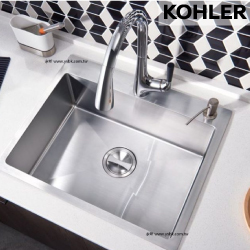 KOHLER Malleco 不銹鋼單槽(57x47cm) K-21920T-2FD-NA