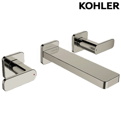 KOHLER Parallel 臉盆龍頭(羅曼銀 - 短版) K-22569T-4-BN