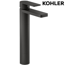 KOHLER Parallel 超高腳臉盆龍頭(霧黑) K-23478T-4-BL