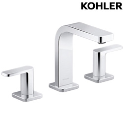 KOHLER Parallel 三件式臉盆龍頭(低出水口) K-23484T-4-CP