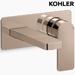 KOHLER Parallel 臉盆龍頭(玫瑰金 - 短版) K-23485T-B4-RGD