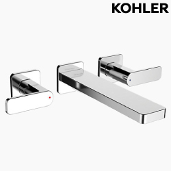 KOHLER Parallel 附牆浴缸龍頭 K-23491T-4-CP