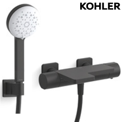 KOHLER Parallel 恆溫沐浴龍頭(霧黑) K-23523T-9-BL