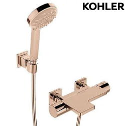 KOHLER Parallel 恆溫沐浴龍頭(玫瑰金) K-23523T-9-RGD