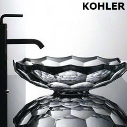 ★ 設計趨勢優惠 ★ KOHLER Briolette 玻璃檯面盆(44.5cm) K-2373-B11