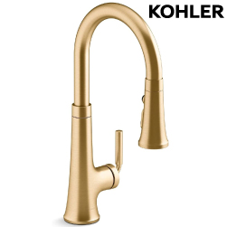KOHLER Tone 伸縮廚房龍頭(摩登金) K-23764T-4-2MB