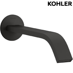 KOHLER Components 壁式曲線型出水龍頭(霧黑) K-23888T-BL