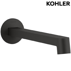 KOHLER Components 壁式直桿型出水龍頭(霧黑) K-23889T-BL