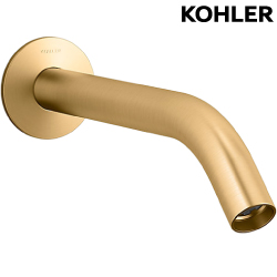 KOHLER Components 壁式曲管型出水龍頭(摩登金) K-23890T-2MB