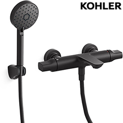 KOHLER Aleo 恆溫沐浴龍頭(霧黑) K-25109T-9-BL