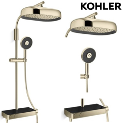 ★ 設計趨勢優惠 ★ KOHLER Anthem 恆溫二路淋浴柱(法蘭金) K-26331T-9-AF