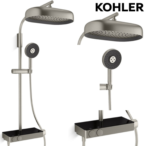 ★ 設計趨勢優惠 ★ KOHLER Anthem 恆溫二路淋浴柱(羅曼銀) K-26331T-9-BN