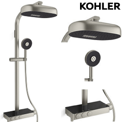 KOHLER Anthem 恆溫三路淋浴柱(羅曼銀) K-26332T-9-BN