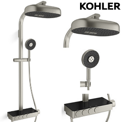 KOHLER Anthem 恆溫四路淋浴柱(羅曼銀) K-26334T-9-BN