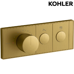 KOHLER Anthem 二路控制面板(摩登金) K-26346T-9-2MB