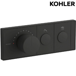 KOHLER Anthem 二路控制面板(霧黑) K-26346T-9-BL